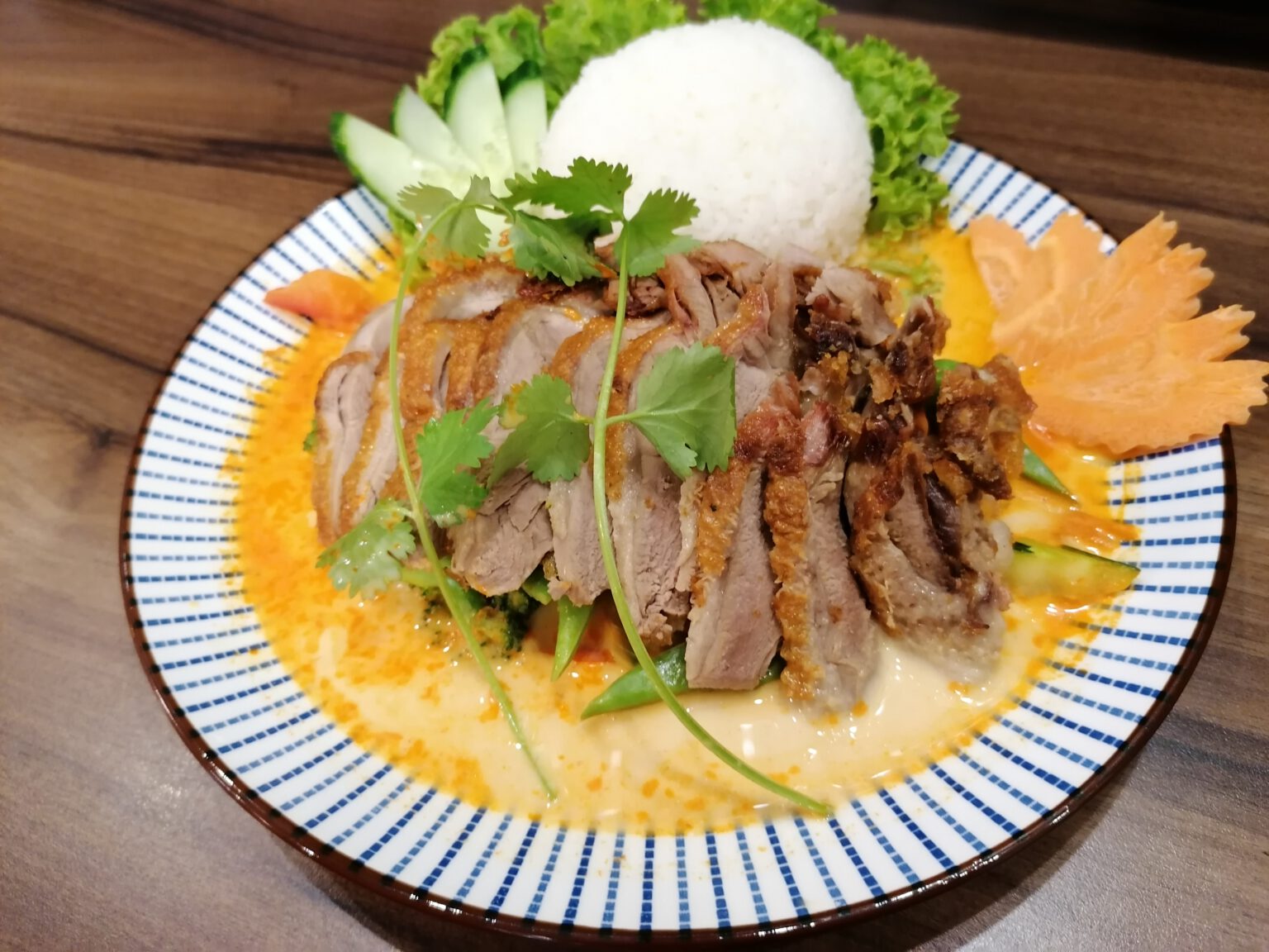 46. Curry Vegan-Ente - Hanoi October